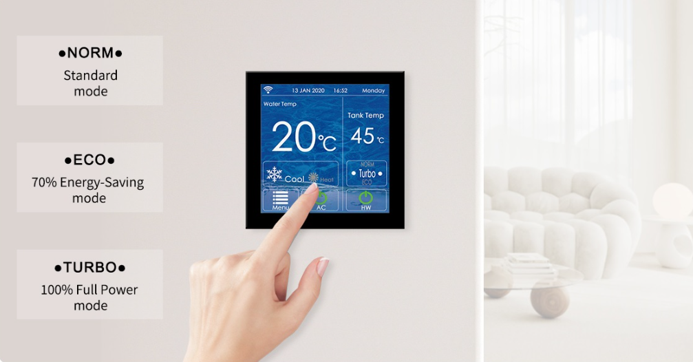 Heat pump air to water r32